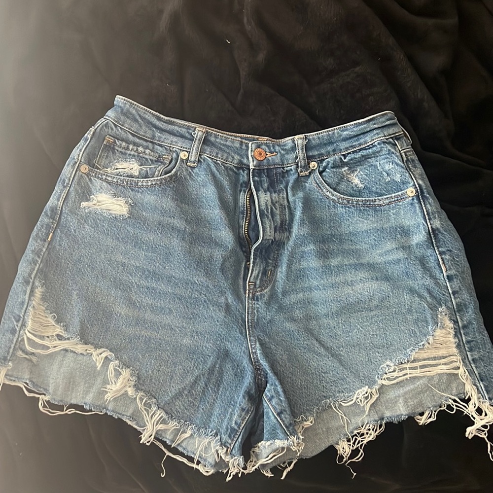 Womens American eagle denim shorts
